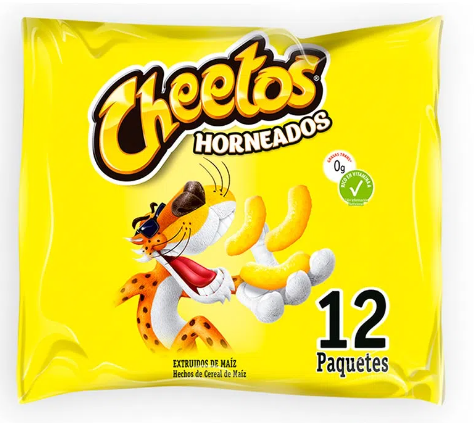 CHEETOS (Paquete X 12 unids) 15gr
