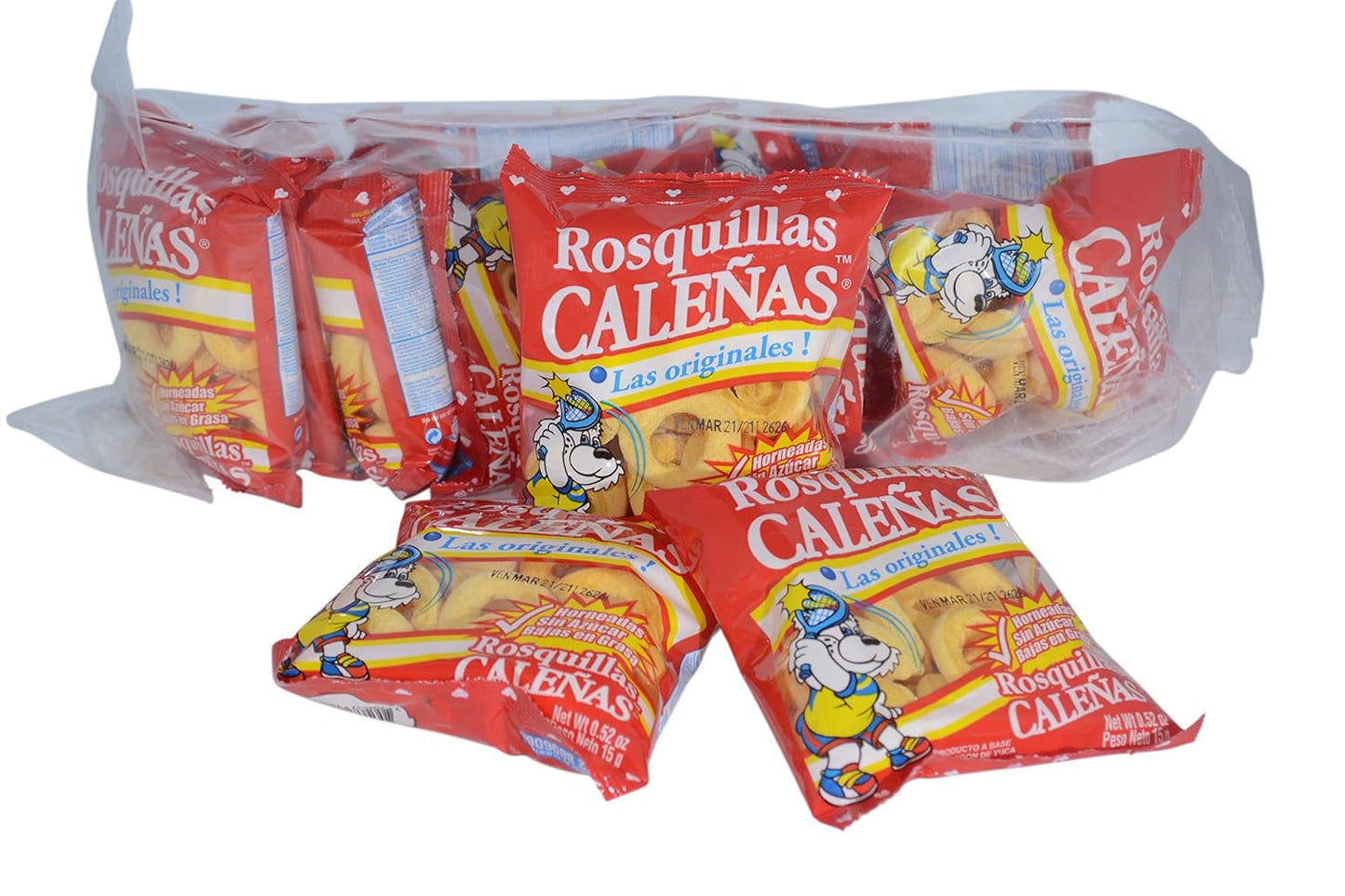 ROSQUILLAS CALEÑAS (Paquete x 12 unids) 15gr
