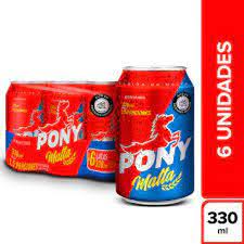 PONY MALTA LATA (Paquete X 6)