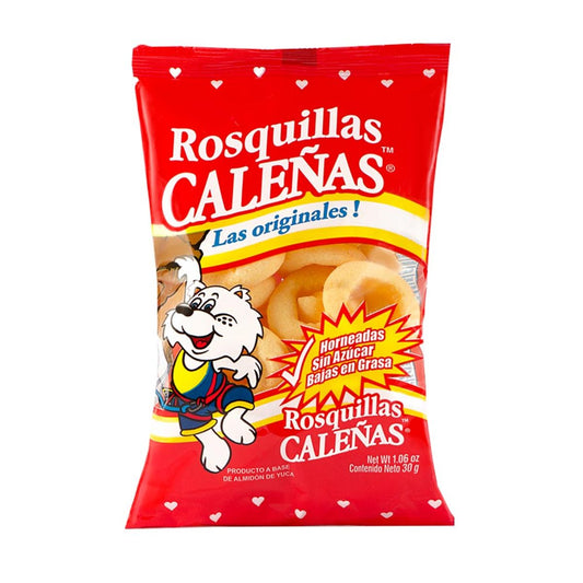 ROSQUILLAS CALEÑAS (Paquete x 12 unids) 15gr