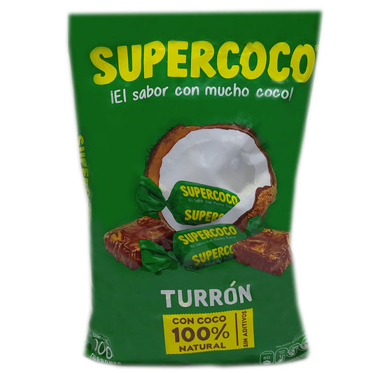 SUPERCOCO TURRON (Paquete X 100 unids)